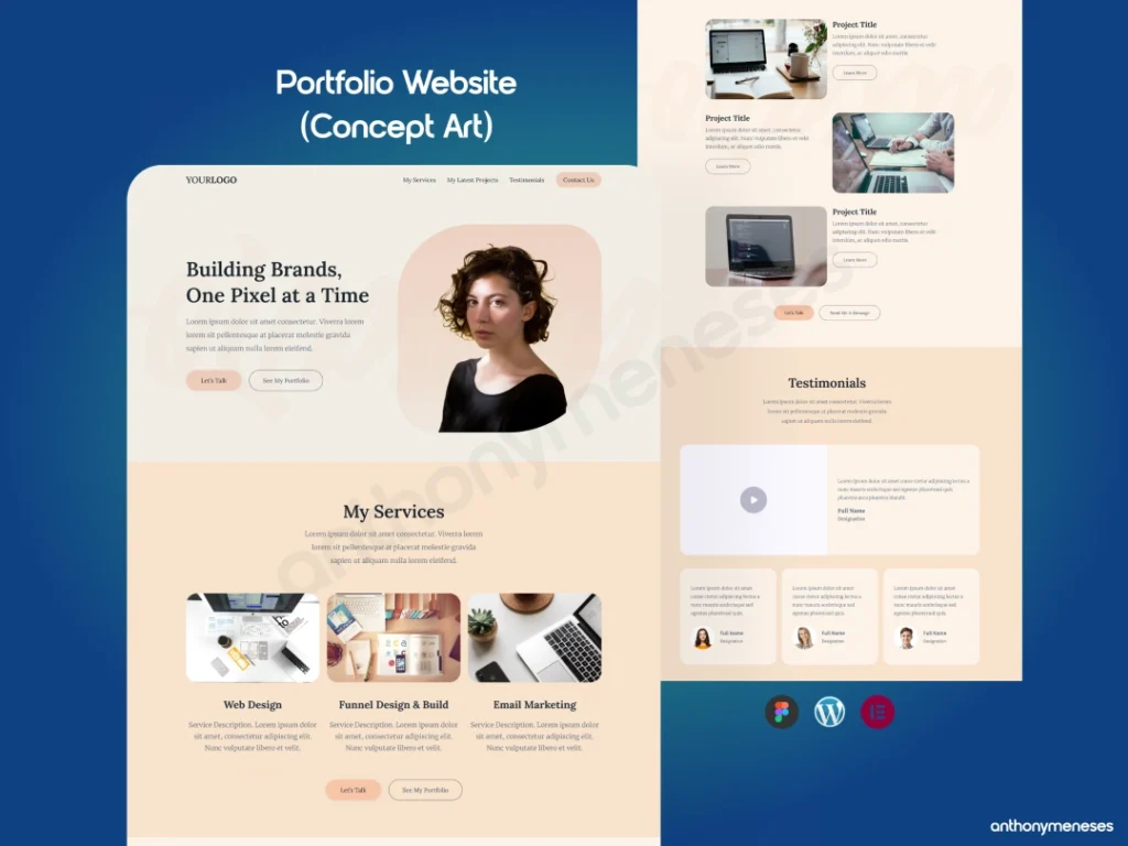 Portfolio Website (Concept Art) by Anthony Meneses-2