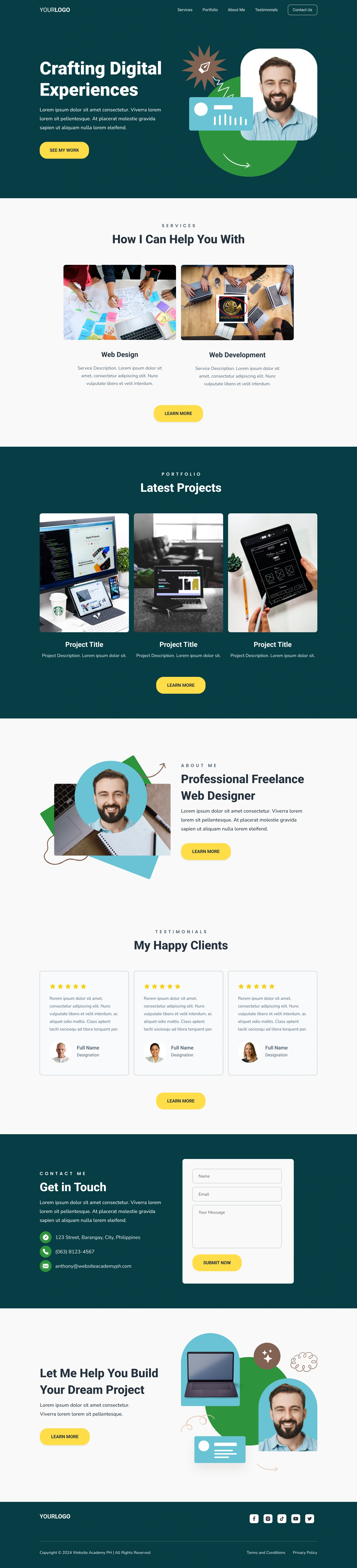 Portfolio Website (Concept Art) by Anthony Meneses-1